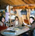 1967 Dorene with Rosa Downey  Emily Douglas playing a game at kitchen table.