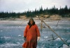 1967 Ice fishing Maude Cleveland .