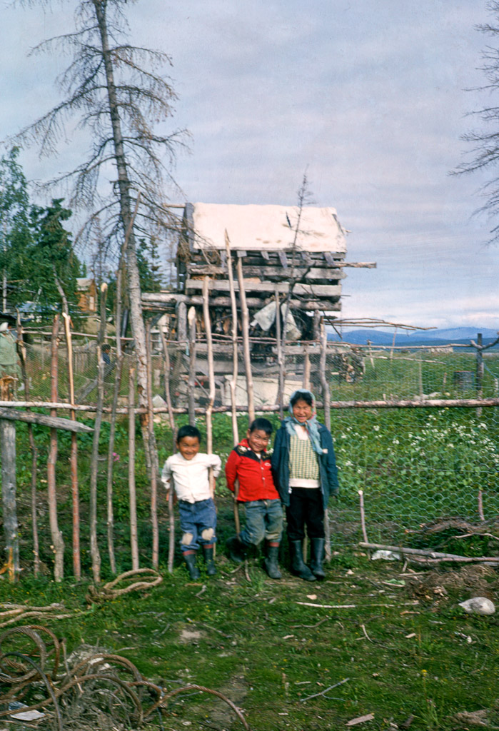 Children in Ambler, Alaska