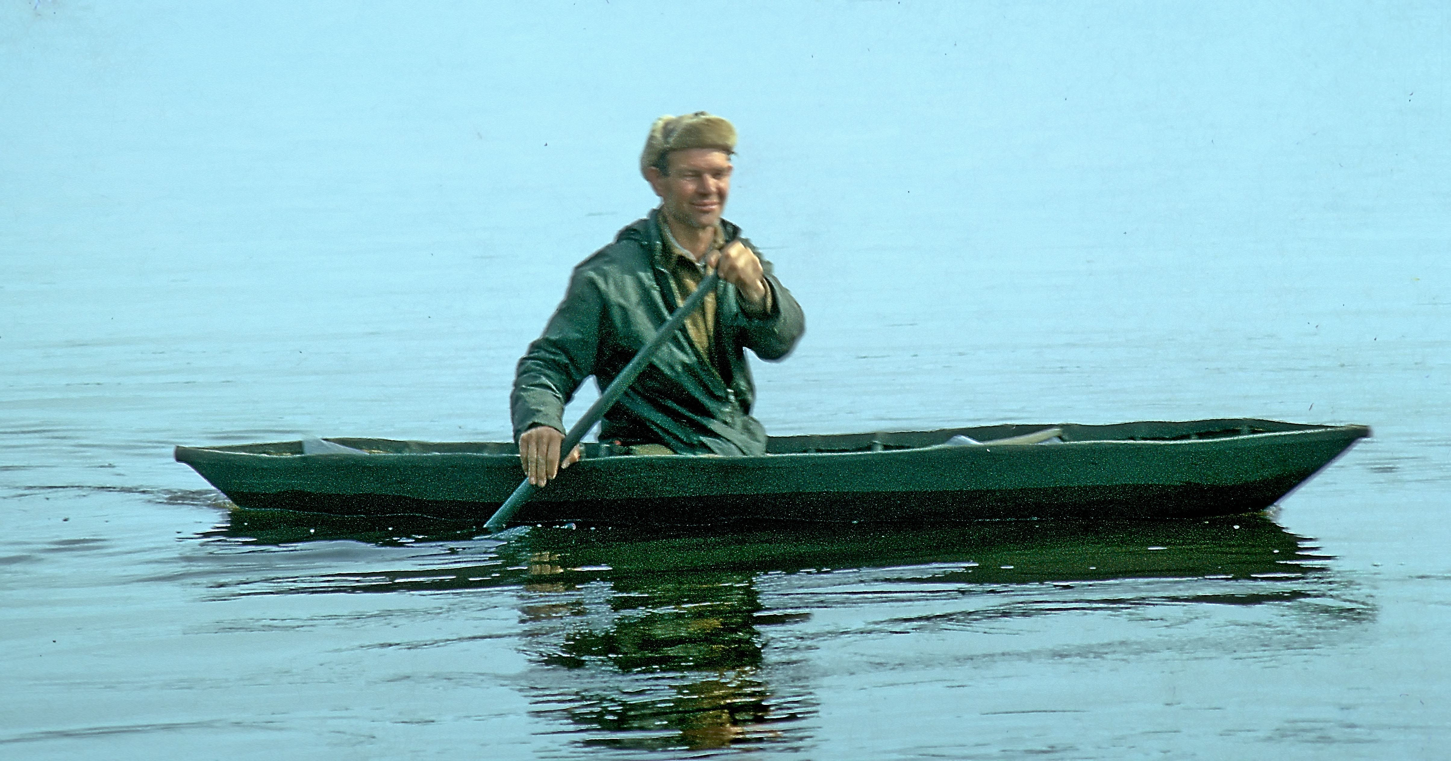 1971 AK Abl Oliver in Canoe