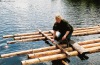 Heidi working on Raft  004 ~ Norway ~ Oliver with Heidi