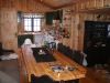 Inside Thomas's cottage, kitchen, Norway