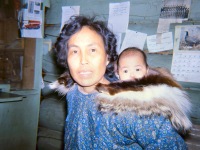 1968 Sarah Tickett and baby.