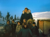 Head Start teacher and kids.