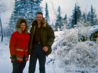 Oliver and Lorene-Oliver ready to fly to Ktz.