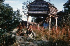 Caches, storage buildings 