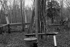 Curt Madison Photos - 1978 Barrel Stove Construction