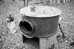 1978 Barrel stove construction