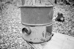 1978 Barrel stove construction