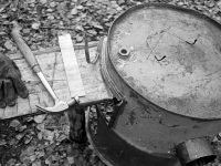 1978 Barrel stove construction