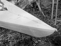 1978 Kayak under construction