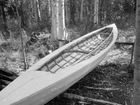 1978 Kayak under construction