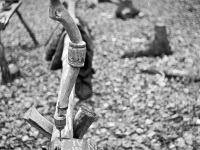 1978 Auger with a metal drilling bit