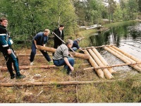 Raft and axes 002