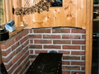 skann0006 Oliver heating rebar in the stove for raft building ~ Norway